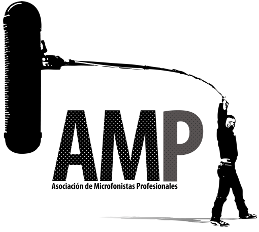 Logo de la AMP -Asociación de microfonistas profesionales-