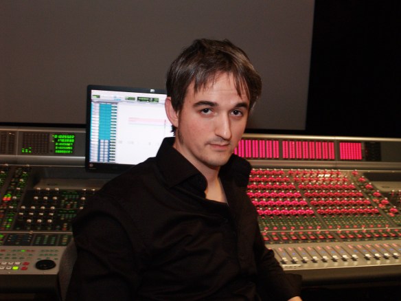 El sonidista y diseñador de sonido Jesus Espada.