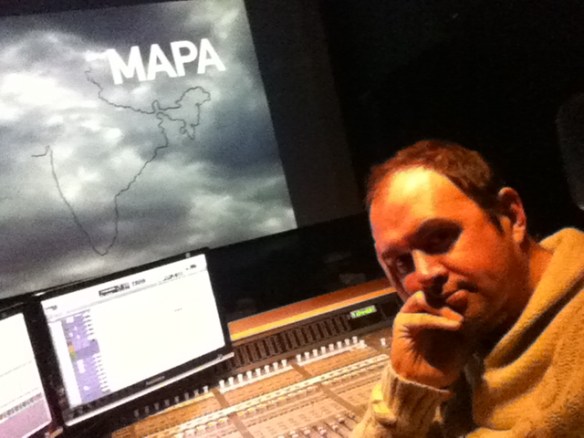 Nacho Royo-Villanova, diseñador de sonido de -MAPA-.