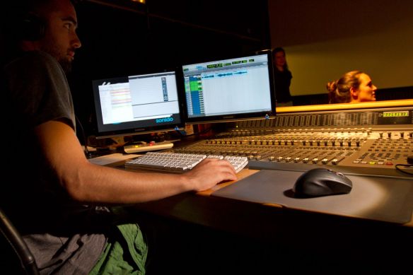 El Asistente de mezclas Sergio Testón.