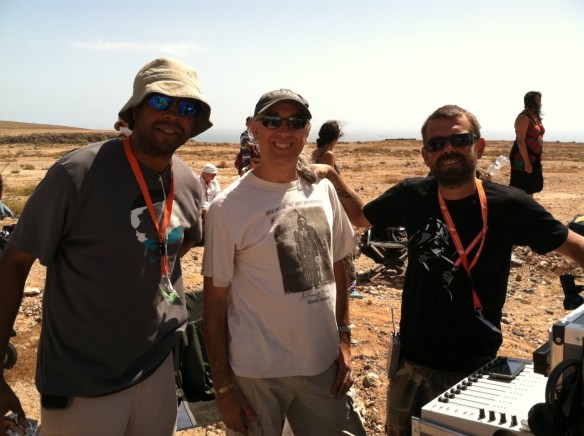 %22THE DICTATOR%22 2012 BOOM OPERATOR CON BILLY SAROKIN (PRODUCTION SOUND MIXER) & SCHAVARIA REEVES (SOUND ASSISTANT)