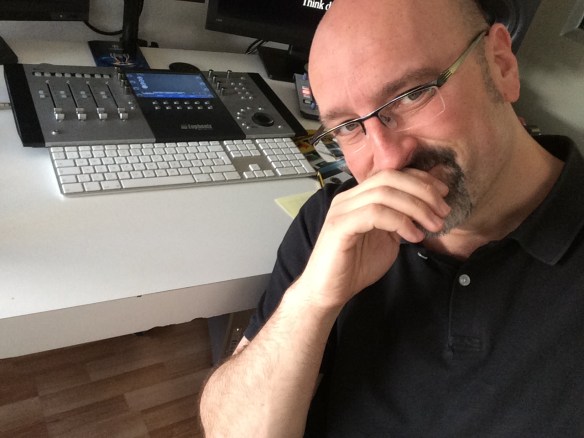 El Diseñador de sonido Daniel Rodrigo Hitos.