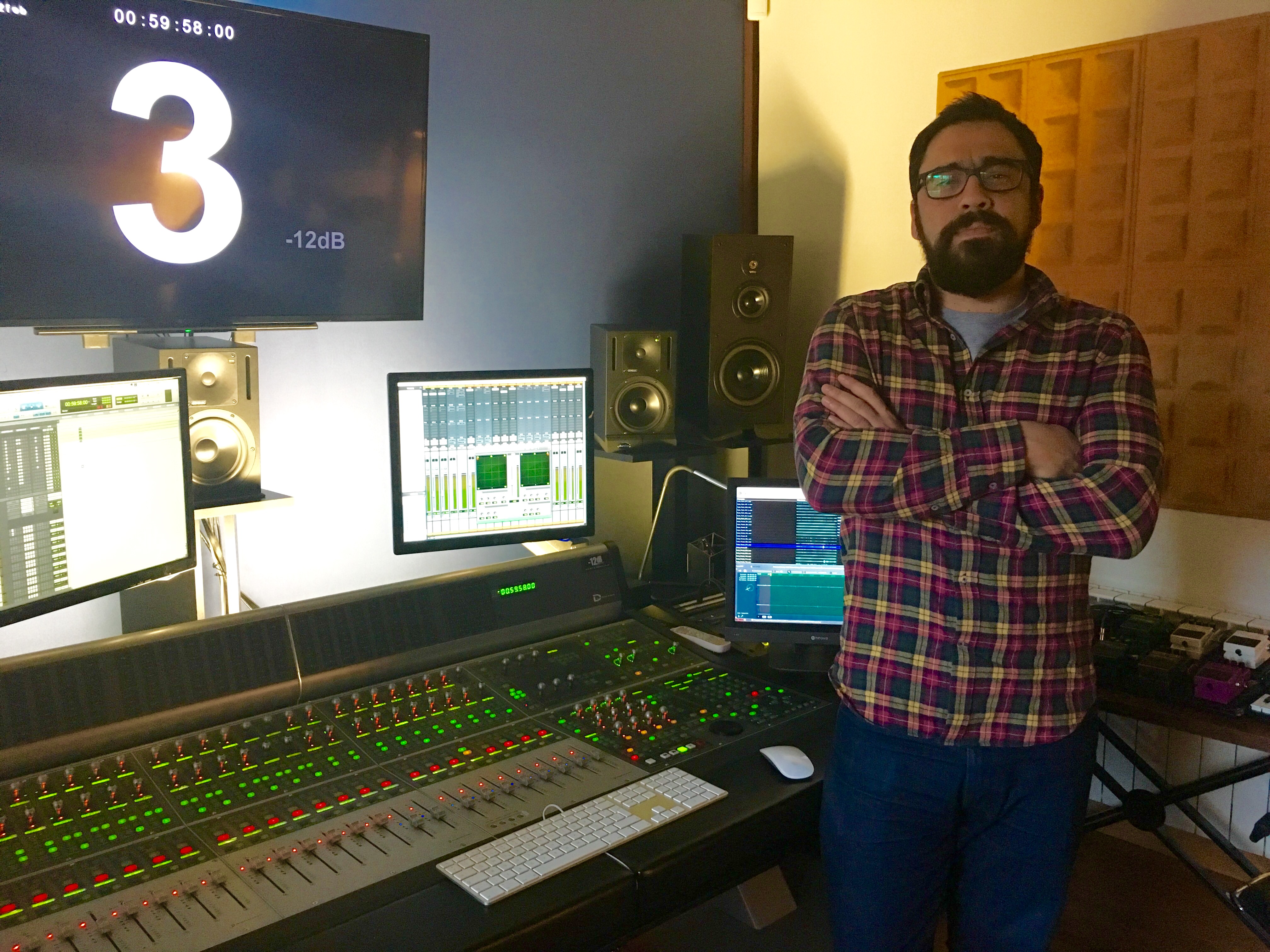 El especialista en edición y montaje de diálogos Iñaki Sánchez-Elvira